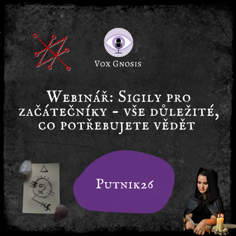 Obrázek epizody 19 WEBINÁŘ: Sigily pro začátečníky - vše důležité, co potřebujete vědět 📝
