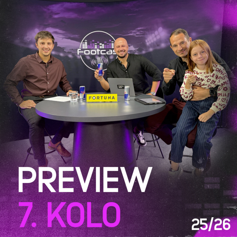 Obrázek epizody Jak poslepuje Priske obranu? Slavia přestřílí Bolku a co pozice Kováče? | FOOTCAST PREVIEW 7. kolo