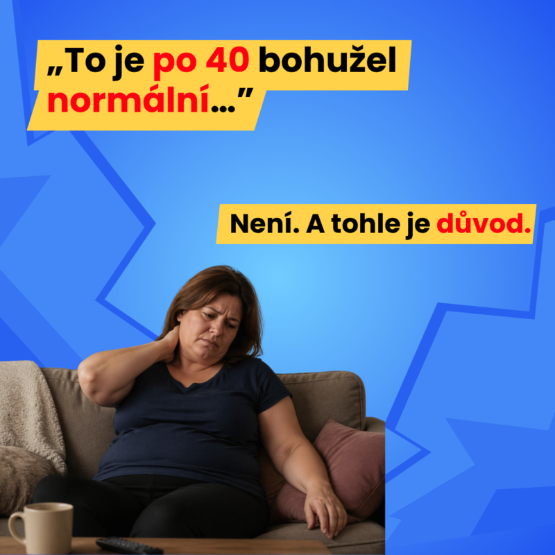 Obrázek epizody #21 - Není to věkem. Tohle je důvod, proč vás po 40 všechno bolí.