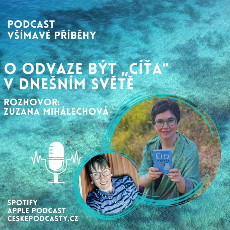 Obrázek epizody 89. díl - Lenka Blaze: O odvaze být „Cíťa“ v dnešním světě