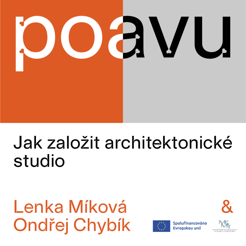 Obrázek epizody PO AVU: Jak založit architektonické studio - Lenka Míková & Ondřej Chybík