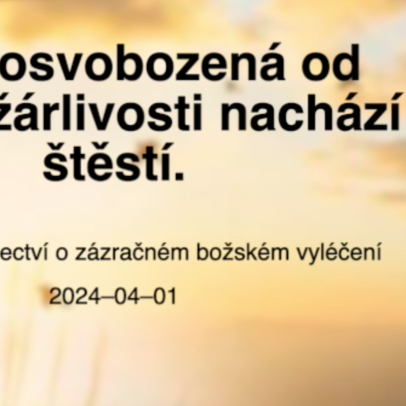 Obrázek epizody Nelíbilo se mi vidět lidi uspět.