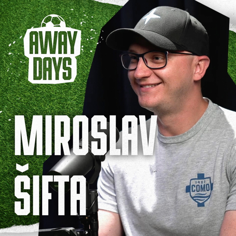 Obrázek epizody O laser show na Anderlechtu a LOSC Lille: Jak hraje brácha Mbappého? – Míra Šifta | Away Days #37