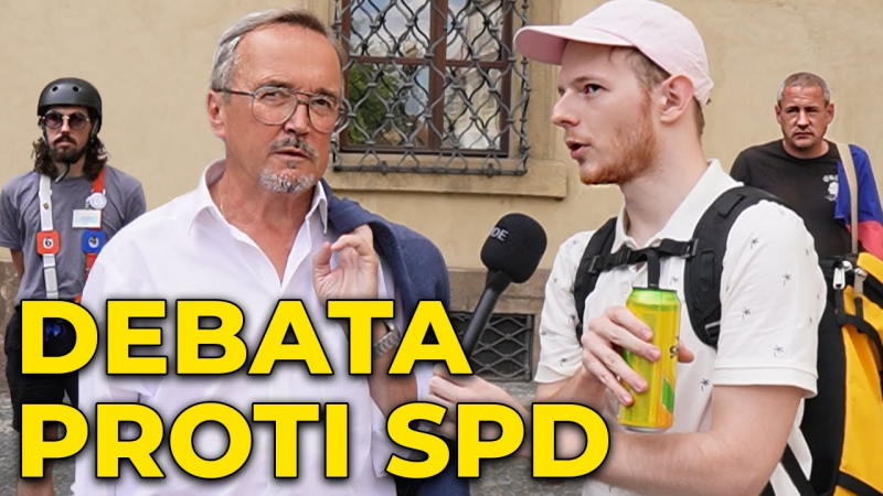 Obrázek epizody Debata na demonstraci SPD a TRIKOLORY