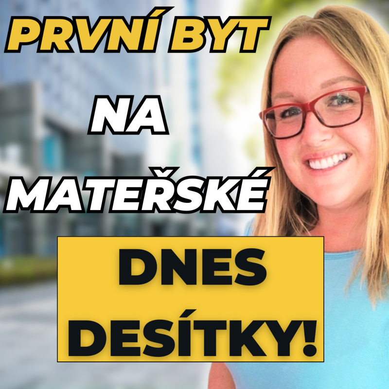 Obrázek epizody Jak začít investovat během mateřské a vybudovat portfolio desítek bytů