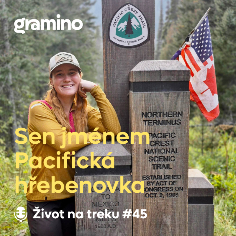 Obrázek epizody #45 Sen jménem Pacifická hřebenovka: zážitky a zkušenosti – Aneta Valachová | Gramino