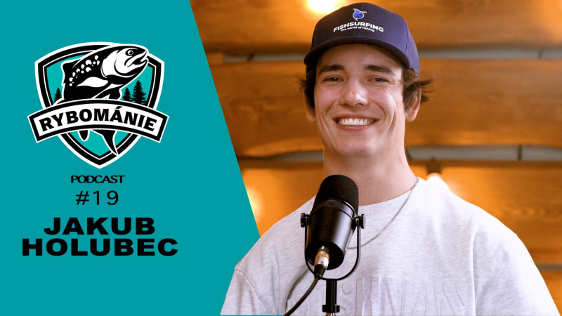 Obrázek epizody RYBOMÁNIE podcast #19 - Jakub Holubec - ,,Myslete hlavou a ne odzadu"