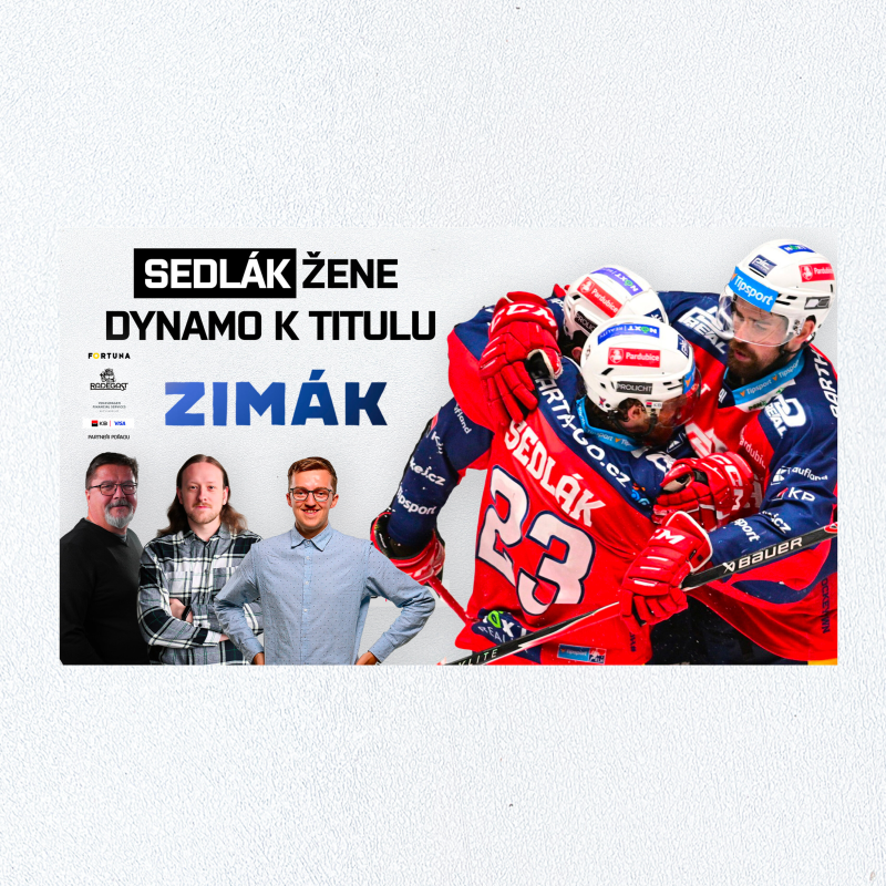 Obrázek epizody Zimák ŽIVĚ: Sedlák odmítl bitku a rozhodl. Titulový mečbol Pardubic. Co vadí Třinci?
