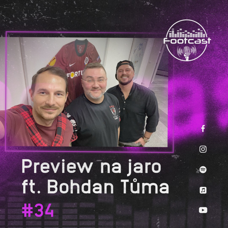 Obrázek epizody FOOTCAST #34 | Preview na jaro ft. Bohdan Tůma