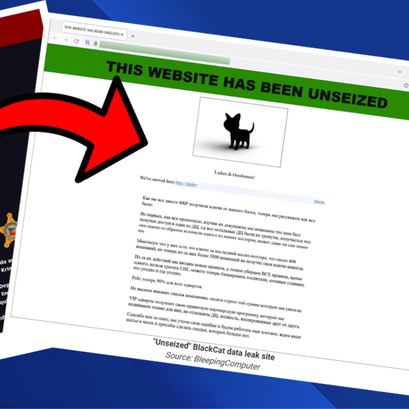 Obrázek epizody Ep#205 - Virtuální Přestřelka FBI a ALPHV (BlackCat)