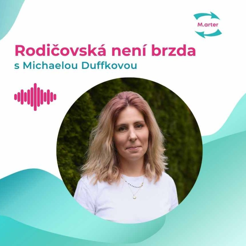 Obrázek epizody #43 Michaela Duffková: Alkoholu jsem propadla na rodičovské