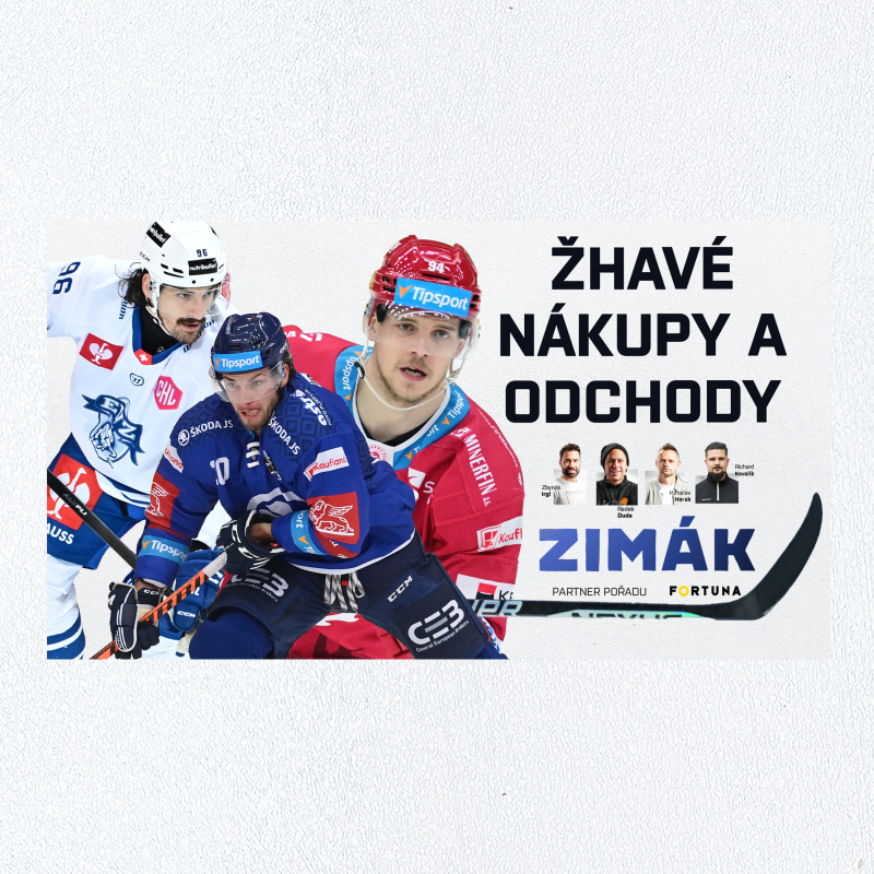 Obrázek epizody Zimák | Nové přesuny v extralize od příští sezony, nepřepískl to Chytil vůči Rulíkovi?
