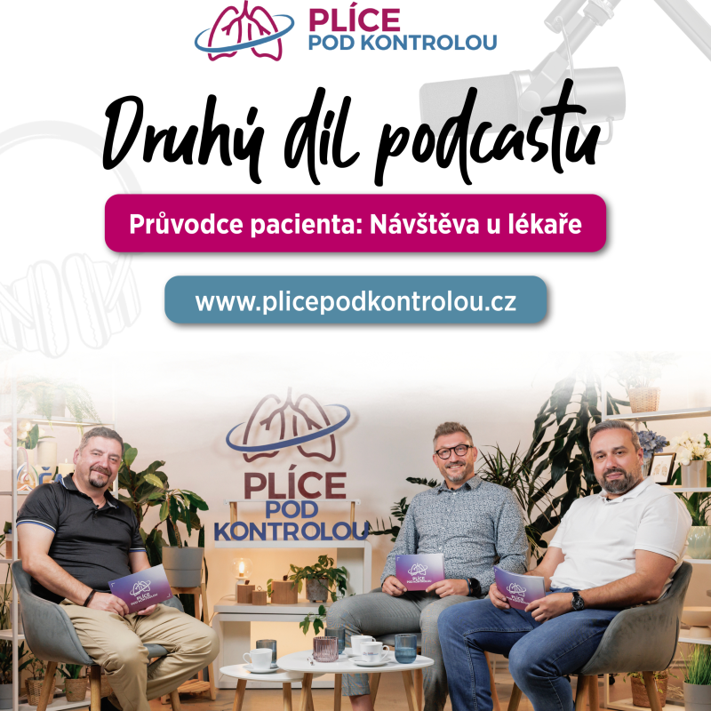 Obrázek epizody #2 Plíce pod kontrolou podcast: Průvodce pacienta: Návštěva u lékaře