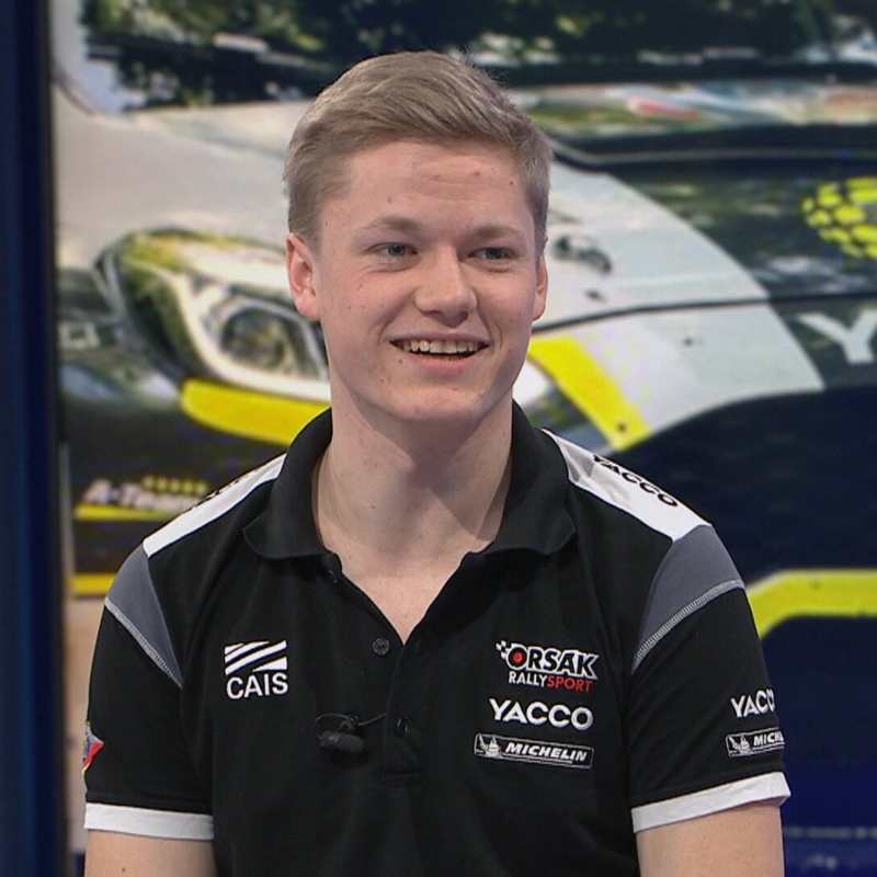 Obrázek epizody Rozhovor s Erikem Caisem - Nový talent české rallye