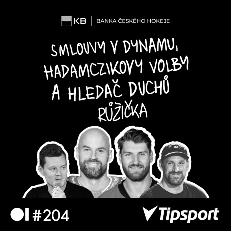 Obrázek epizody EP 204 Smlouvy v Dynamu, Hadamczikovy volby a hledač duchů Růžička