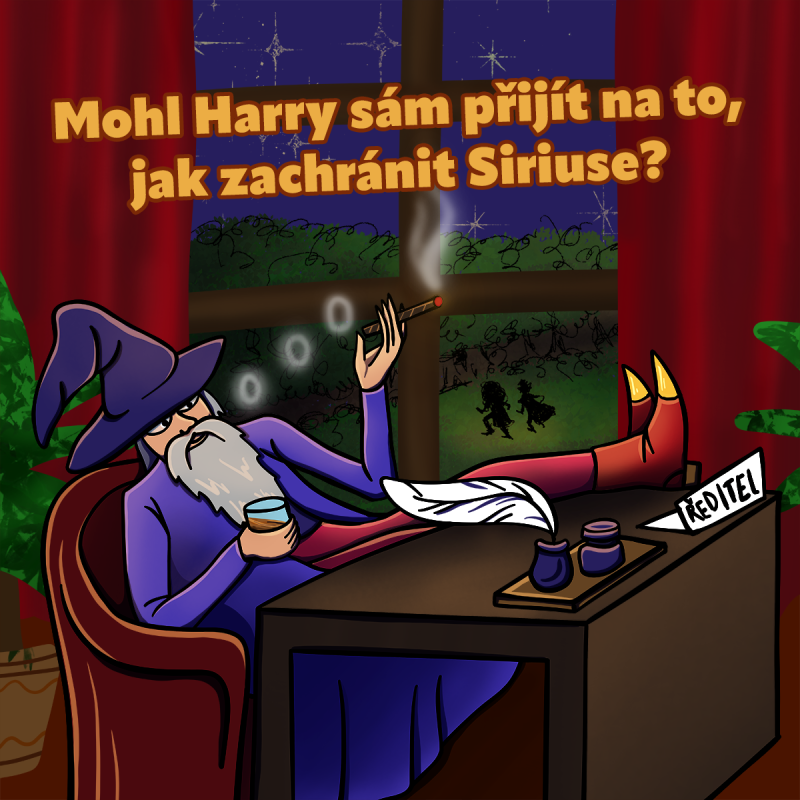 Obrázek epizody Mohl Harry sám přijít na to, jak zachránit Siriuse? (S3E21-1)