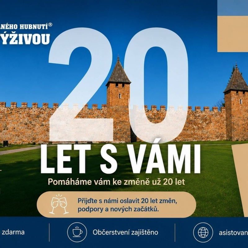 Obrázek epizody Zdravé hubnutí - 20 let SAH, 3.6.2026