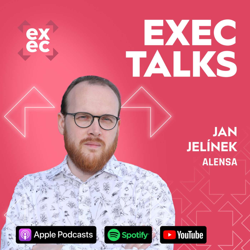 Obrázek epizody #64 exec talks: Jan Jelínek (CMO, Alensa) – AI v praxi, retence a řízení e-shopu ve 30 zemích
