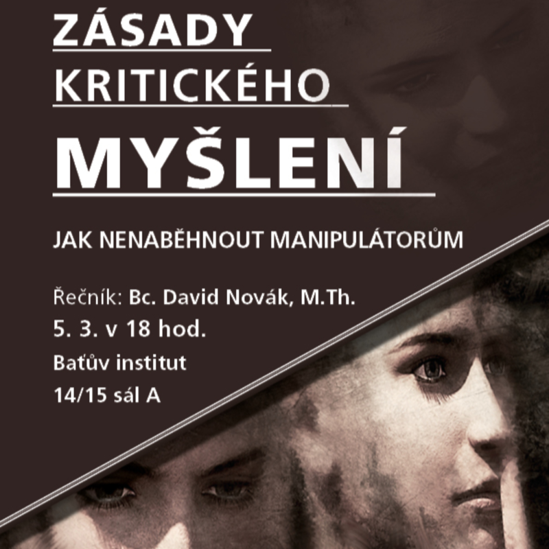 Obrázek epizody Zásady kritického myšlení (David Novák)