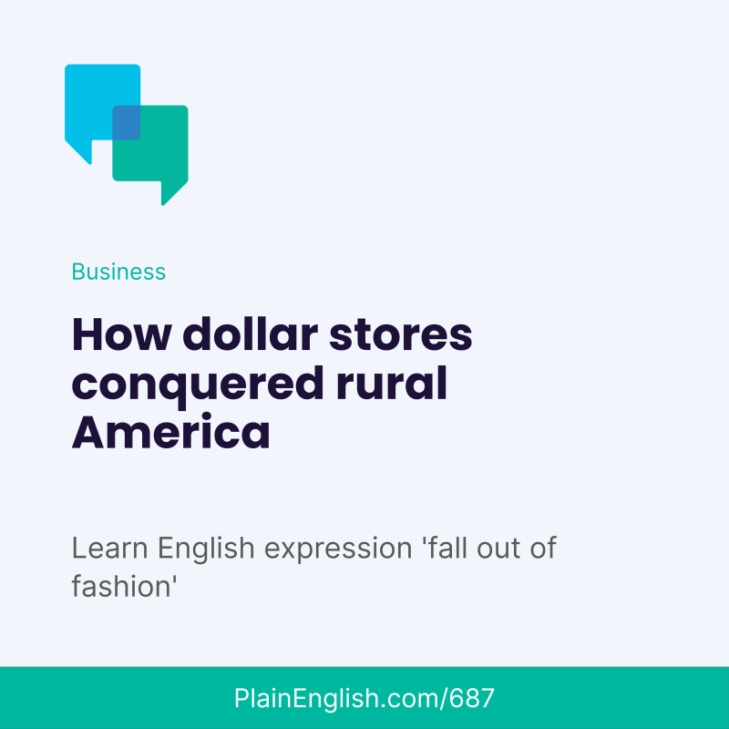 Obrázek epizody Dollar stores dominate rural America (Fall out of fashion)