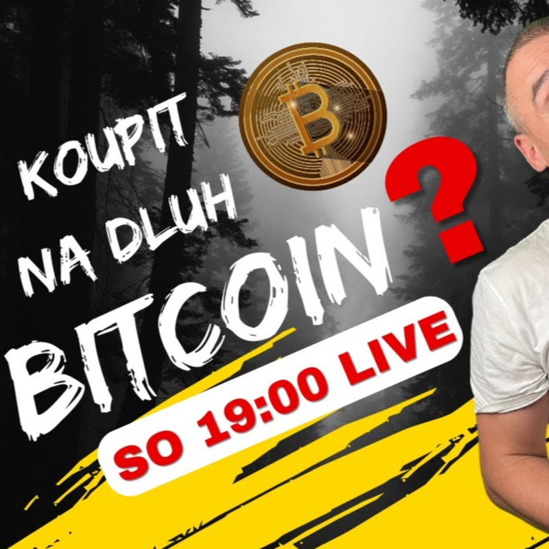 Obrázek epizody LIVE #2 Zadlužit se a nakoupit bitcoin! Příležitost nebo sebevražda?