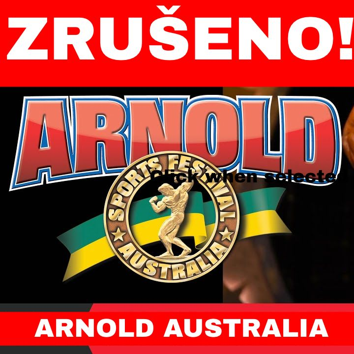 Obrázek epizody Arnold Classic Australia - zrušeno! A bude hůř...