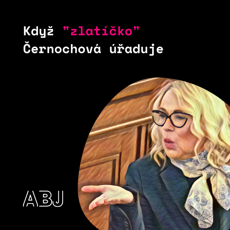 Obrázek epizody "Zlatíčko" Černochová chce pro armádní cvičení lesy, parky, ozdravovny. K nákupům pro armádu hraje rock