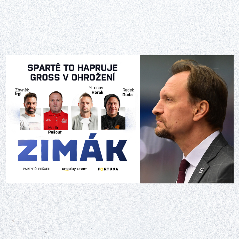 Obrázek epizody ZIMÁK | Kdo odnese bídu Sparty? Hodně hokeje = víc zranění a míň gólů