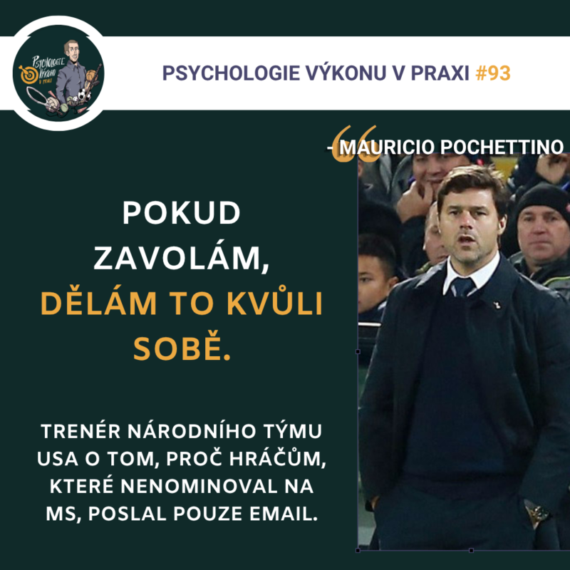 Obrázek epizody #93 FALEŠNÁ EMPATIE a alibismus dobrého člověka (Mauricio Pochettino, Sezóna III., ep. 25)
