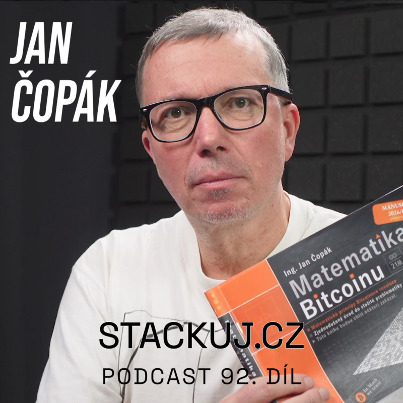 Obrázek epizody SP92 Honza Čopák o Matematice Bitcoinu