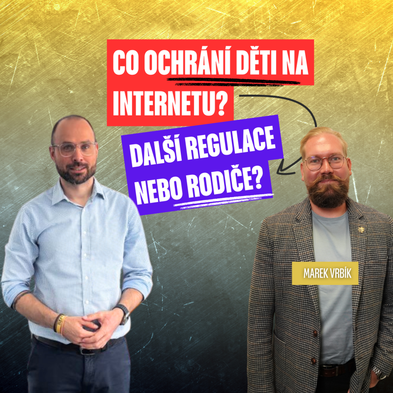 Obrázek epizody Zakázat dětem sítě může být jako je zavřít do sklepa | Marek Vrbík