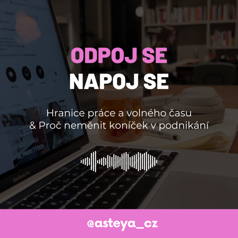 Obrázek epizody E011: Práce vs. volný čas & Proč neměnit koníček v podnikání
