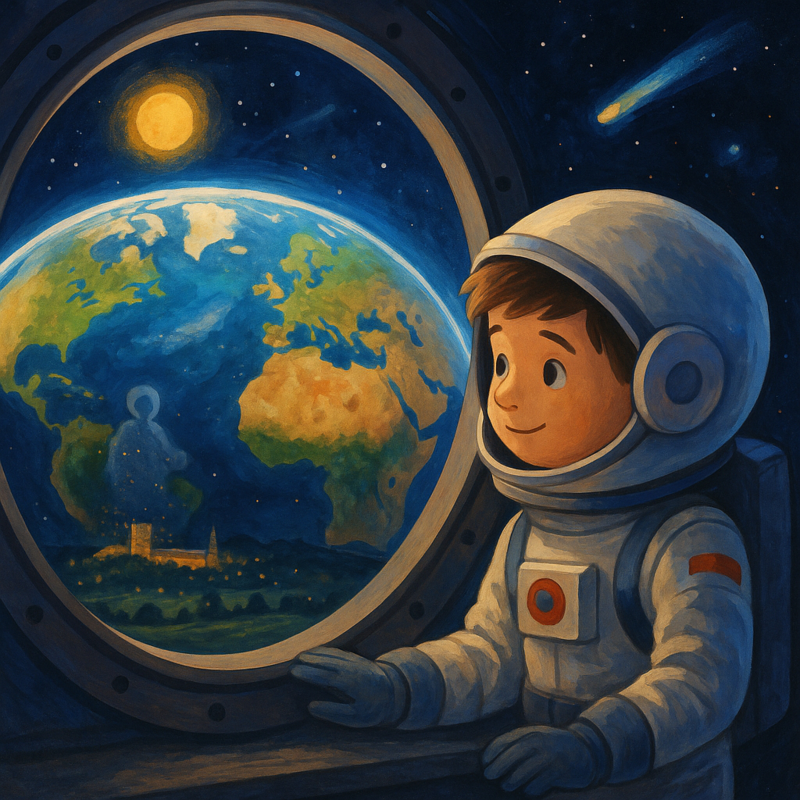 Obrázek epizody Pohádka o astronautovi Míšovi a strážci Země