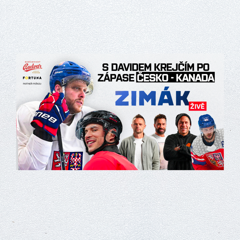 Obrázek epizody Zimák ŽIVĚ s Krejčím | Kanadě se nevyrovná ani Amerika… NHL a Evropa je úplně jiný svět
