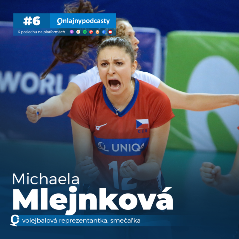 Obrázek epizody #6 Michaela Mlejnková: Nejlepší česká volejbalistka o ME, ženské kabině i trenérech-šílencích