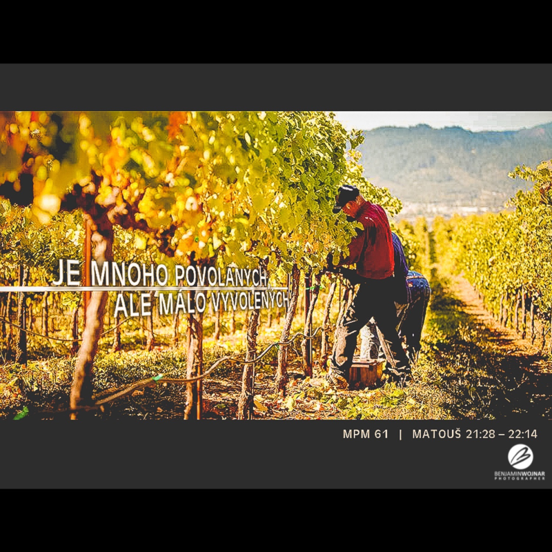 Obrázek epizody Mesiáš podle Matouše 61 - Je mnoho povolaných, ale málo vyvolených - Bohuslav Wojnar (22.6.2014)