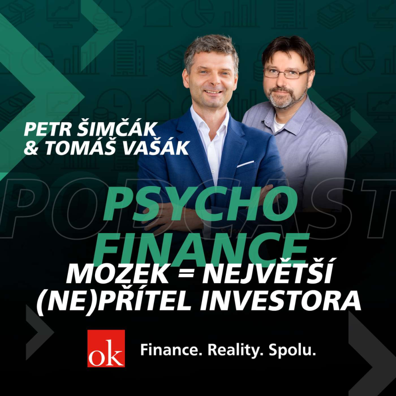 Obrázek epizody #4: Psychofinance - Mozek = největší (ne)přítel investora (Petr Šimčák, Tomáš Vašák)