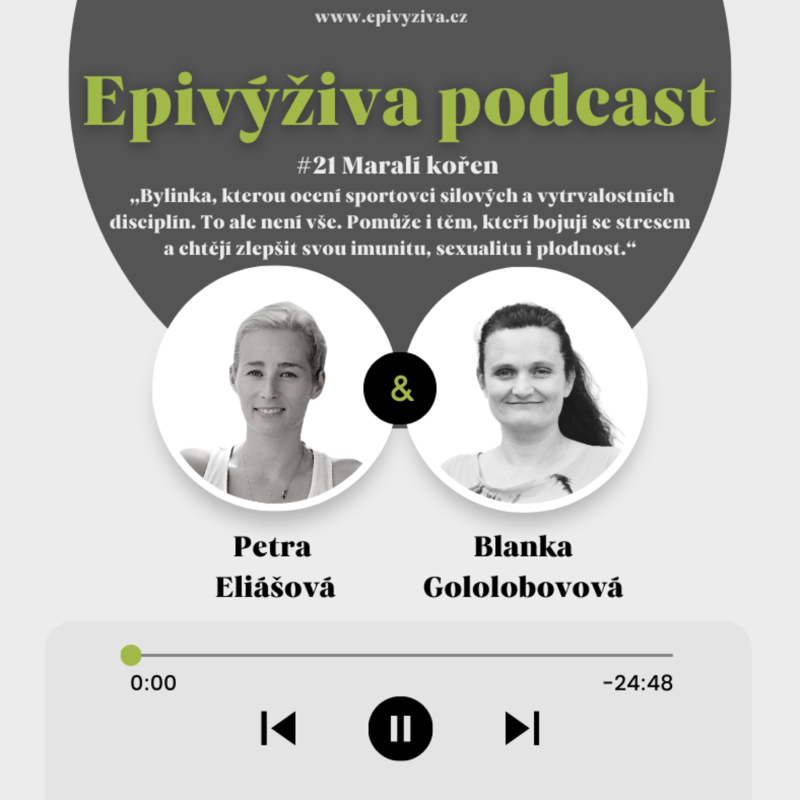 Obrázek epizody #21 Maralí kořen „Bylinka, kterou ocení sportovci silových a vytrvalostních disciplín. To ale není vše. Pomůže i těm, kteří bojují se stresem a chtějí zlepšit svou imunitu, sexualitu i plodnost.“