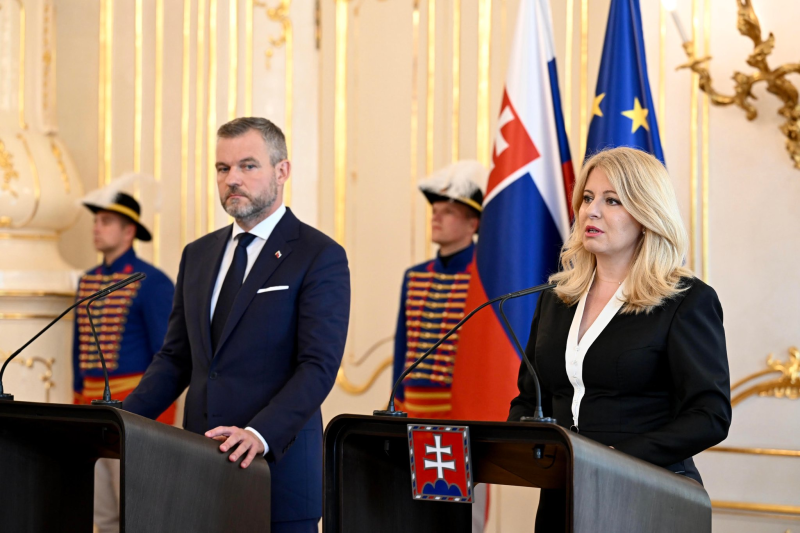 Obrázek epizody Společné vystoupení Čaputové a Pellegriniho je prvním nadějným momentem