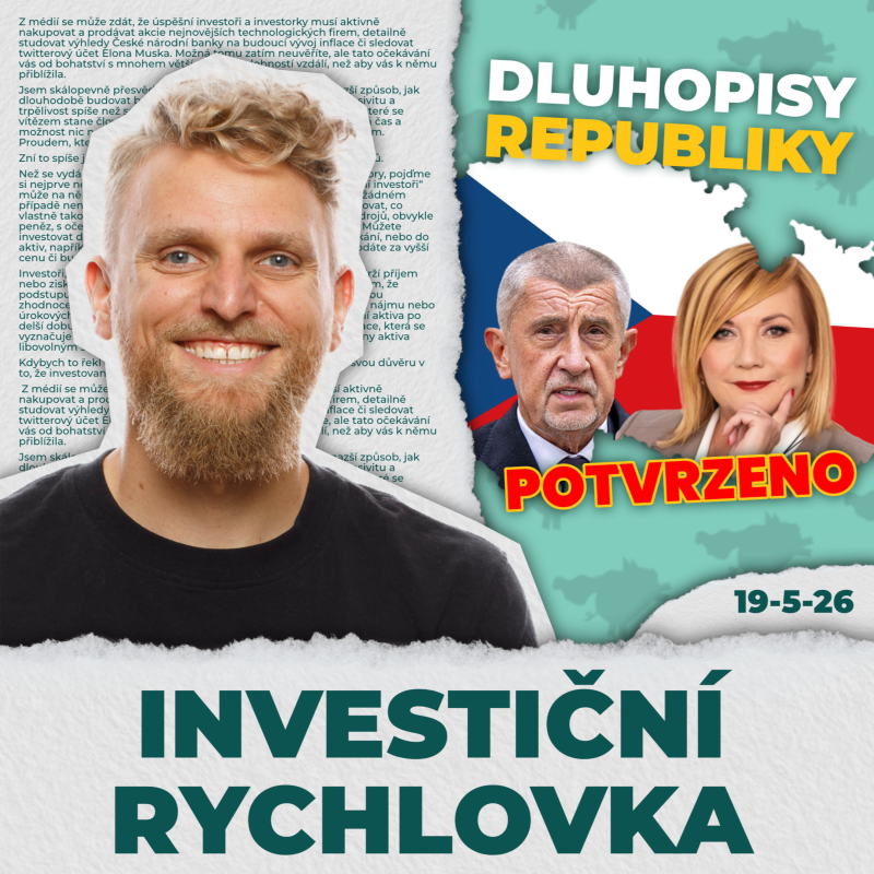Obrázek epizody Dluhopisy Republiky: Čistý výnos 4,544 % ročně. Co před nákupem musíte vědět? 💸 Investiční rychlovka