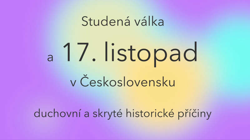 Obrázek epizody Studená válka a 17. listopad v Československu