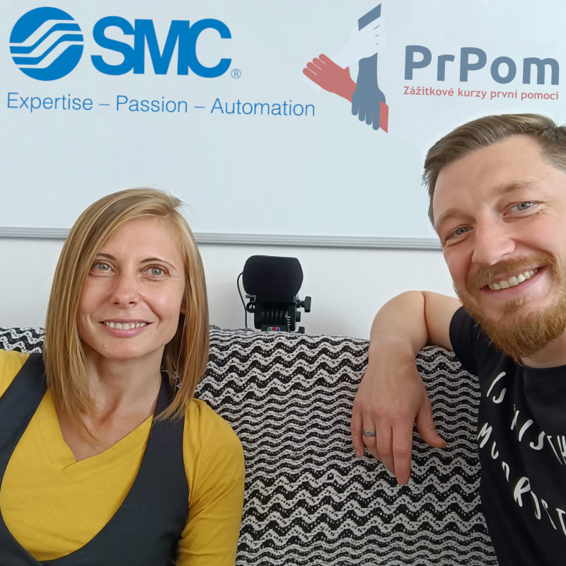 Obrázek epizody Dobrý příklad: Jak může personalista ve firmě vytvořit ambasadory pro první pomoc? (Kamila Kryčerová, SMC)