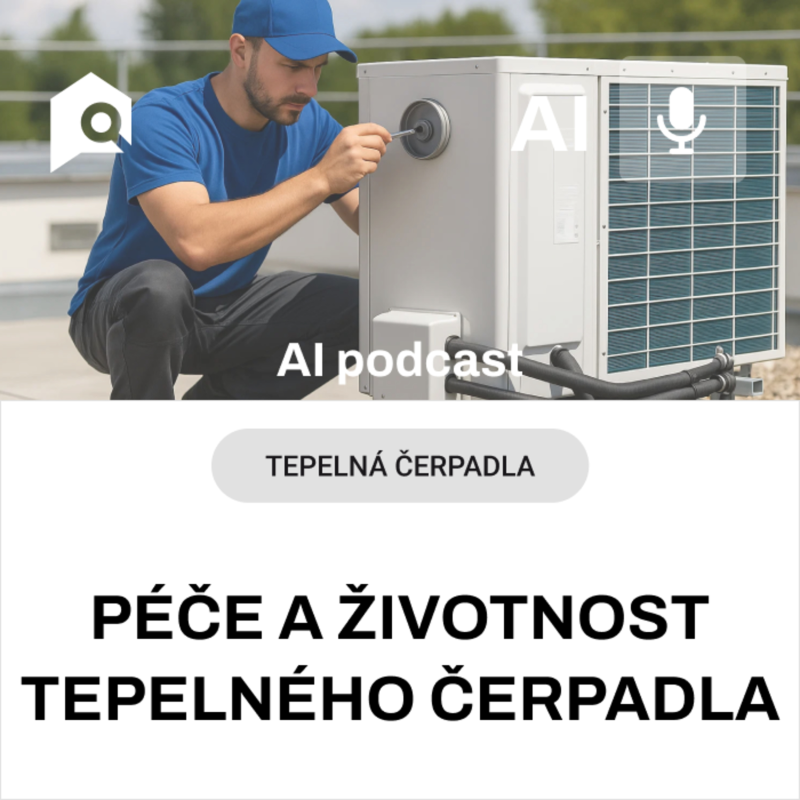 Obrázek epizody #37 AI podcast - Péče a životnost tepelného čerpadla