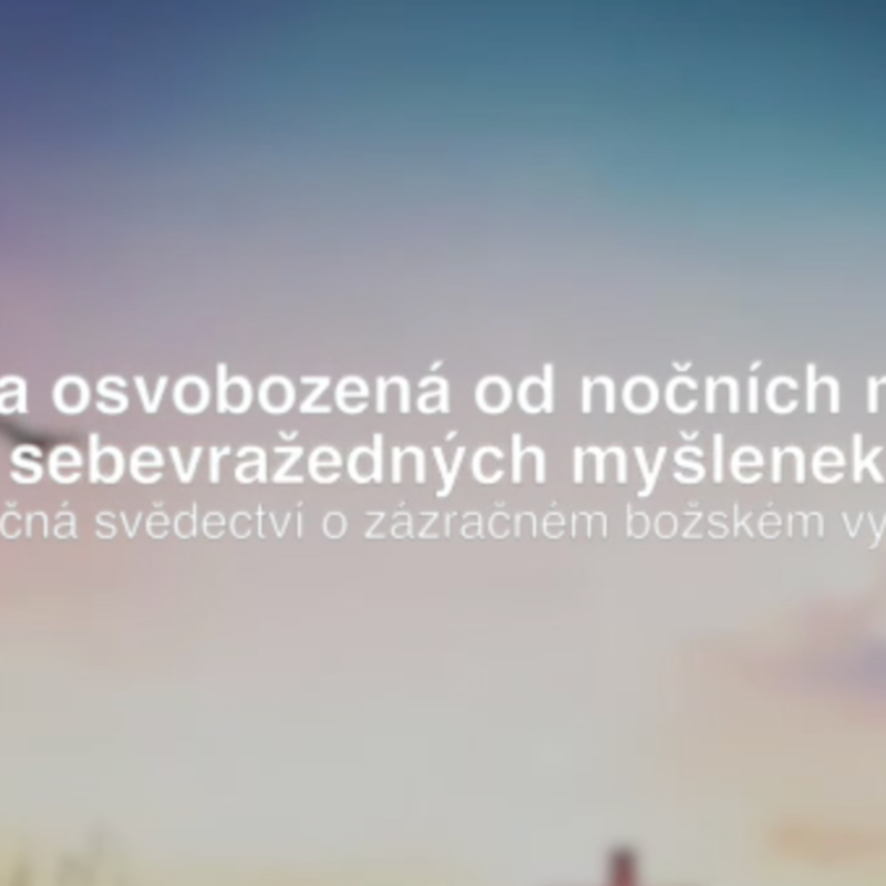 Obrázek epizody Dáma osvobozená od nočních můr a sebevražedných myšlenek.