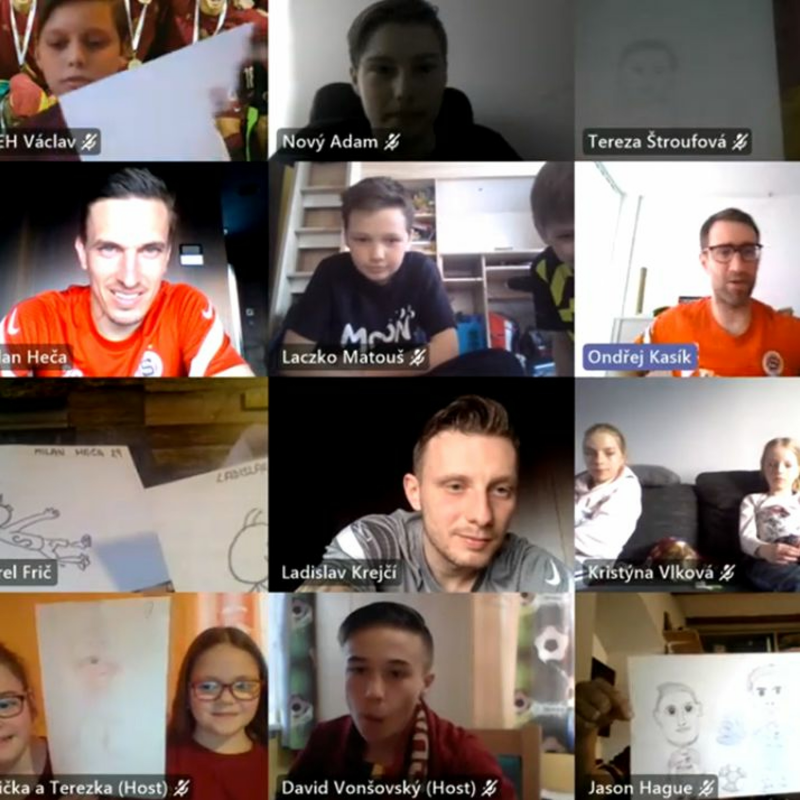 Obrázek epizody Dětská tisková konference s Milanem Hečou a Lacem Krejčím