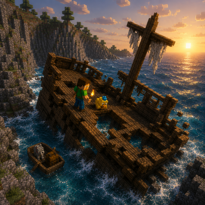 Obrázek epizody Kapitola 87 - Mapa, která musela počkat | Karlíkovy minecraftické pohádky (Kniha 2)