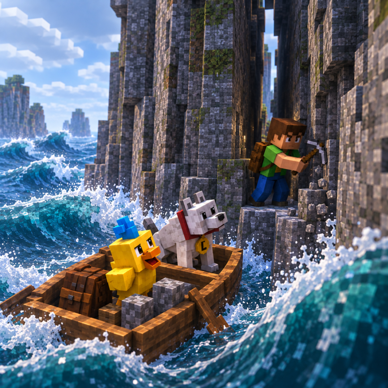 Obrázek epizody Kapitola 90 - Trhlina, která byla příliš úzká | Karlíkovy minecraftické pohádky (Kniha 2)