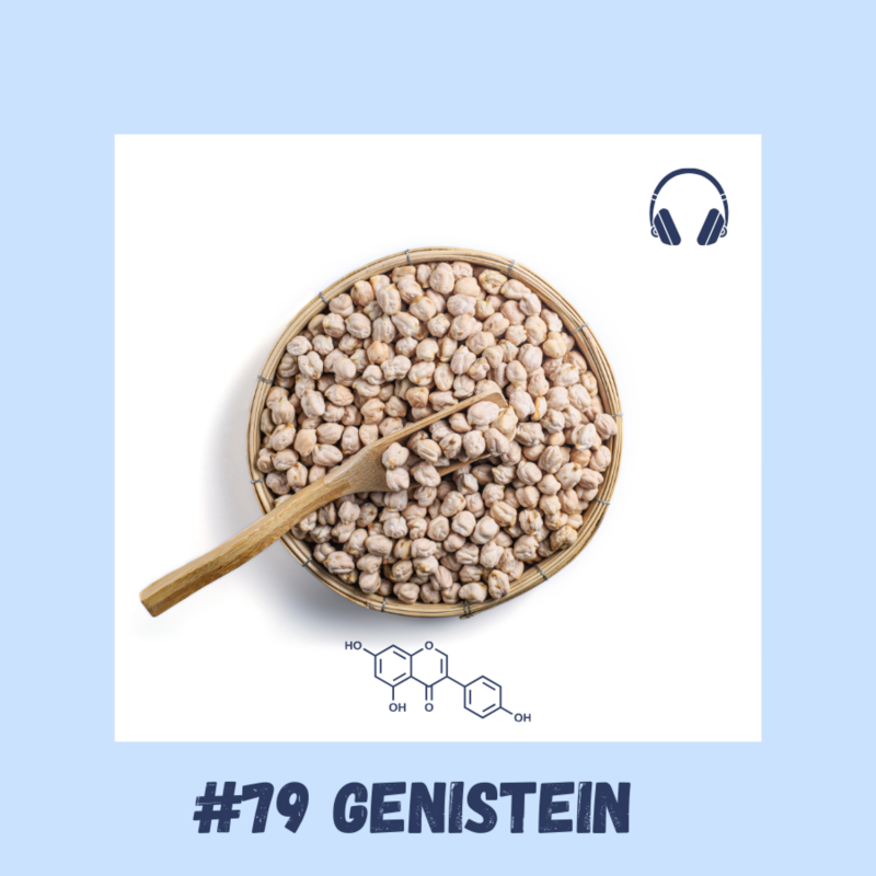 Obrázek epizody #79 GENISTEIN / menopauza, fytoestrogen, návaly horka, vaječníky, estrogen, PCOS, endometrióza, psychické problémy, střevní paraziti, hubnutí, růstový hormon