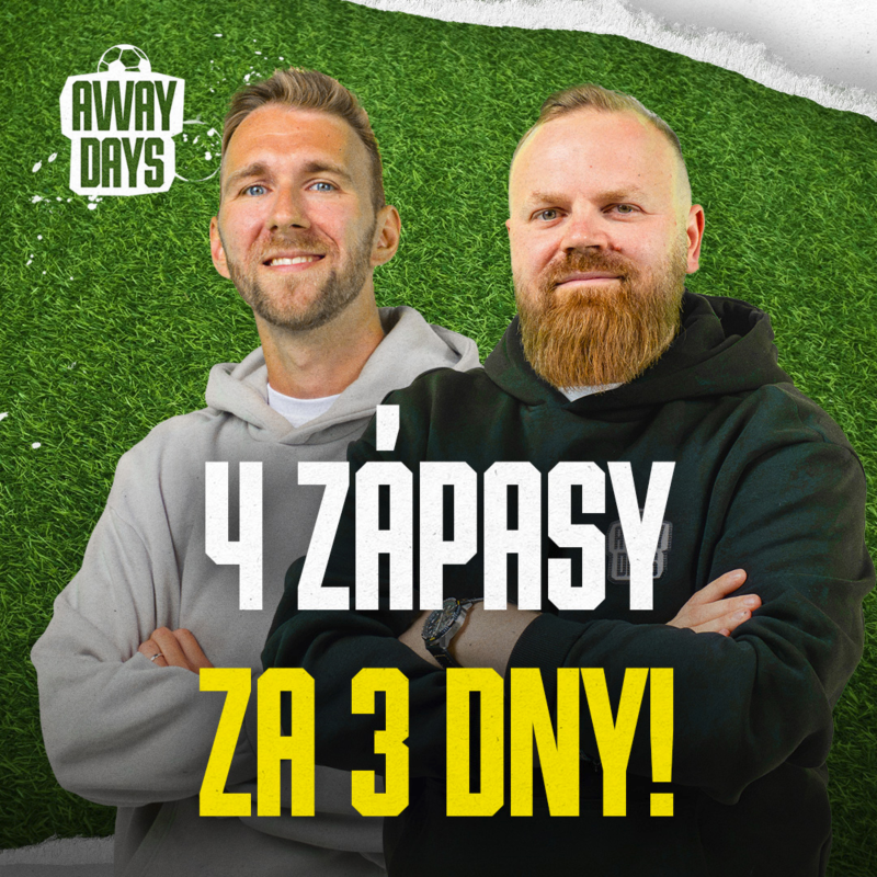 Obrázek epizody 4 ZÁPASY ZA 3 DNY! Sašův parádní výjezd, peklo v Kolíně a zklamání z Dortmundu | AWAY DAYS #110