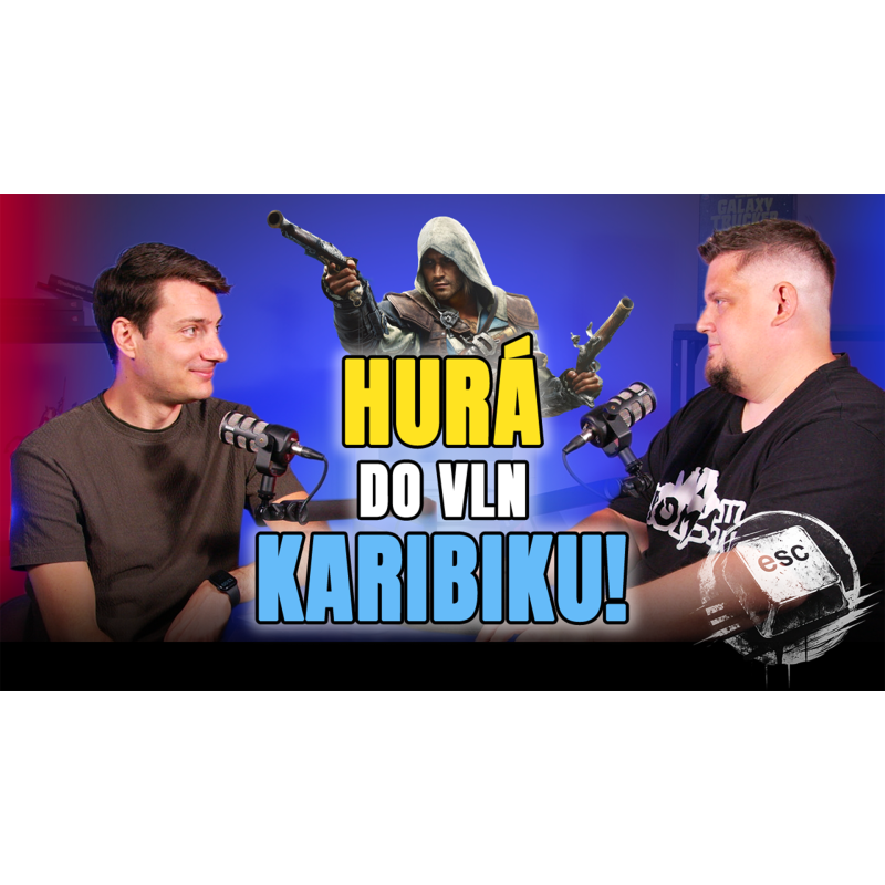 Obrázek epizody Escape #9: Karibská nostalgie s Assassin's Creed Black Flag Resynced a pokračující masakr v Xboxu